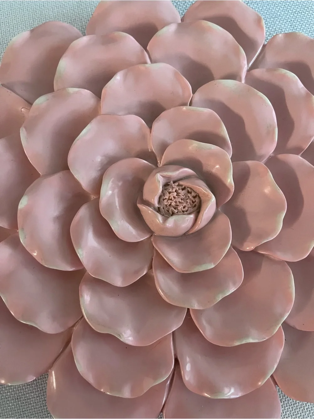 Target Pink Ceramic Flower Wall Accent